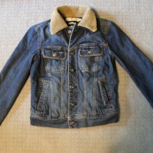 Women's Tommy Hilfiger Jean Jacket with Faux Fur Lining size Small